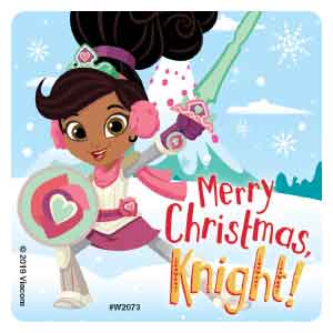 Nella The Princess Knight - Christmas Knight Stickers
